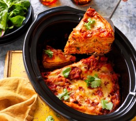 Slow Cooker Butter Chicken Lasagne