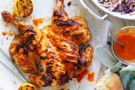 BBQ Piri Piri Butterflied Chicken