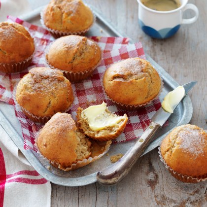 Air Fryer Banana Bread Muffins