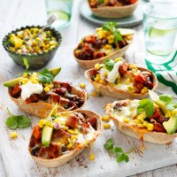 Air Fryer Mexican Tortilla Boats