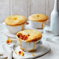 Lamb, Tomato and Sweet Potato Pot Pies