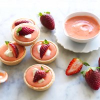 Strawberry Curd Tarts