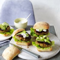 Mushroom Veggie Burgers