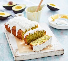 Dairy-free Lemon Avocado Pound Cake