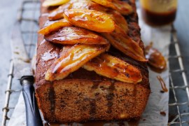 Banana Bread with Caramelised Bananas