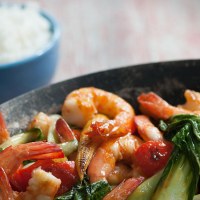 Lemongrass and Chilli with Prawns