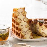 Lemon Ricotta Cheesecake Waffle