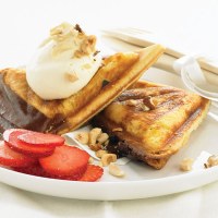 Chocolate and Hazelnut Fondant Jaffle