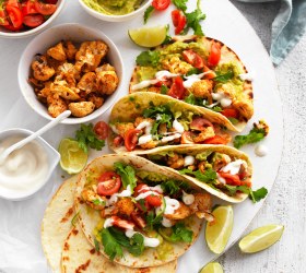 Spiced Cauliflower Tacos