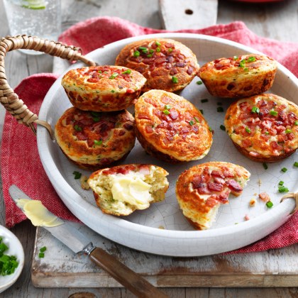 Cheese, Bacon & Chive Pie Maker Scones