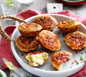 Cheese, Bacon & Chive Pie Maker Scones