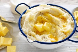 Cheesy Buttery Potato Mash