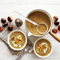 Chestnut and Mushroom Soup