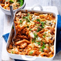 Chicken Stroganoff Pasta Bake