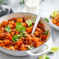 Chickpea and Sweet Potato Curry