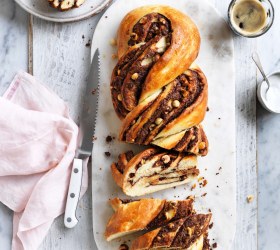 Choc Hazelnut Egg Bread