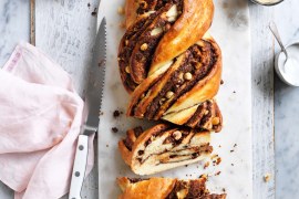 Choc Hazelnut Egg Bread