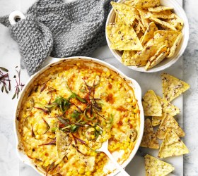 Hot Mexican Street Corn Dip