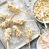 Banana and Popcorn Pops