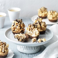 Chocolate Popcorn Cupcakes