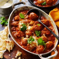 Lamb Rogan Josh Meatball Curry