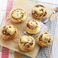 Cheese and Vegemite Scrolls