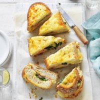 The Ultimate Ham, Cheese and Spinach Breakfast Loaf