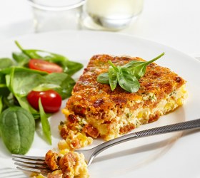 Chorizo and Corn Frittata