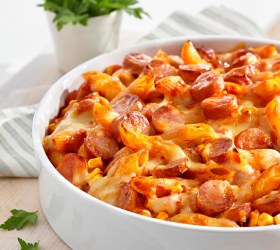 Kransky Pasta Bake