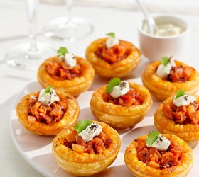 One Bite Chorizo Tarts