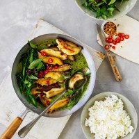 Easy As Australian Abalone in Green Curry