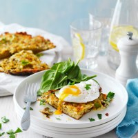 Poached Eggs with Potato Rosti