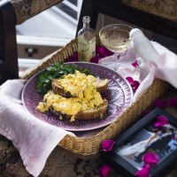 Truffled Scrambled Eggs