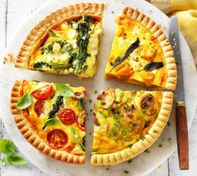 Quiche Four Ways