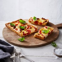 Tomato and Goats Cheese Tart