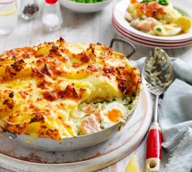 Fish Pie with Cheesy Mash