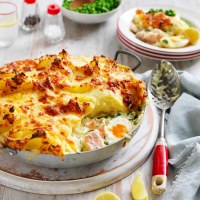 Fish Pie with Cheesy Mash