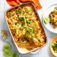 Mexican Chicken and Rice Casserole