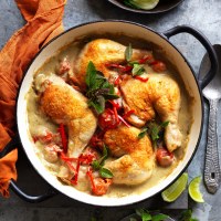 Green Thai Curry Roast Chicken