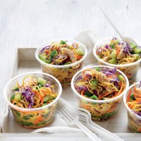 Honey Soy Veggies & Chicken Salad Bowl