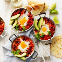 Huevos Rancheros (Mexican baked eggs)