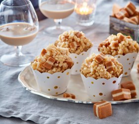 Baileys and Caramel Crackles