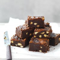 Almond and Marmalade Brownies