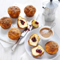 Jam Doughnut Muffins