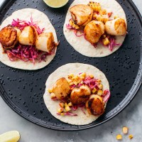 Scallop Tacos