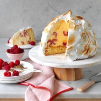 Lemon Curd Bombe Alaska