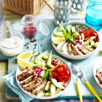 Dukkah Chicken Nourish Bowls