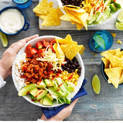 Mexican Chicken Taco Bowl