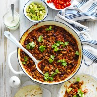 Chilli Mushroom Con Carne