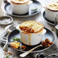 Mushroom and Lamb Shank Pot Pies